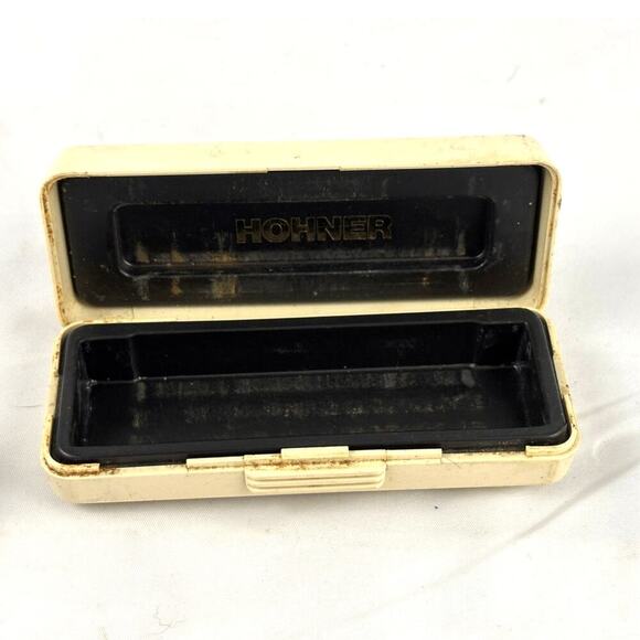 Vintage M. Hohner Marine Band Harmonica Double Reed Diatonic with Case - Picture 14 of 16